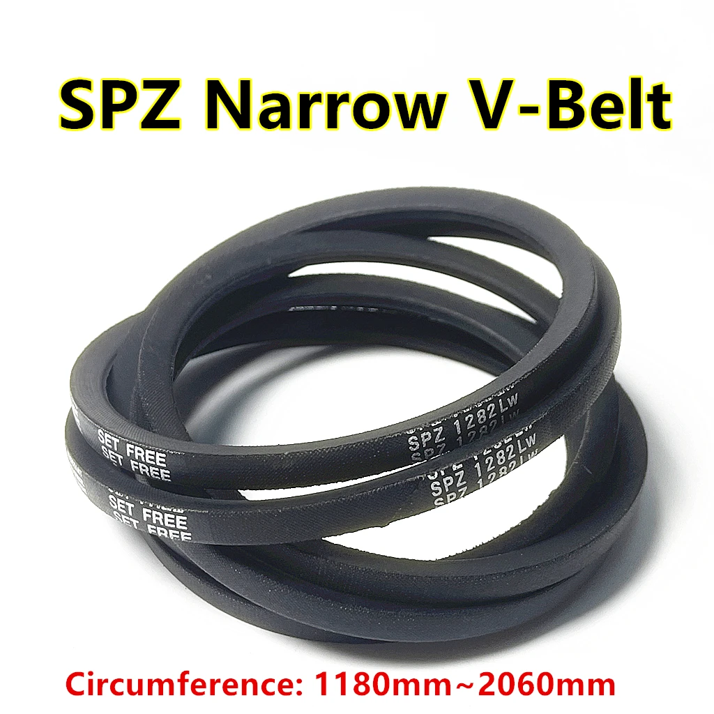 SPZ1180 SPZ1187 SPZ1200 SPZ1250 SPZ1262 SPZ2000 SPZ2030/3V800 SPZ2037 SPZ2050 SPZ2060 LW Narrow V-belt SPZ high-speed belt