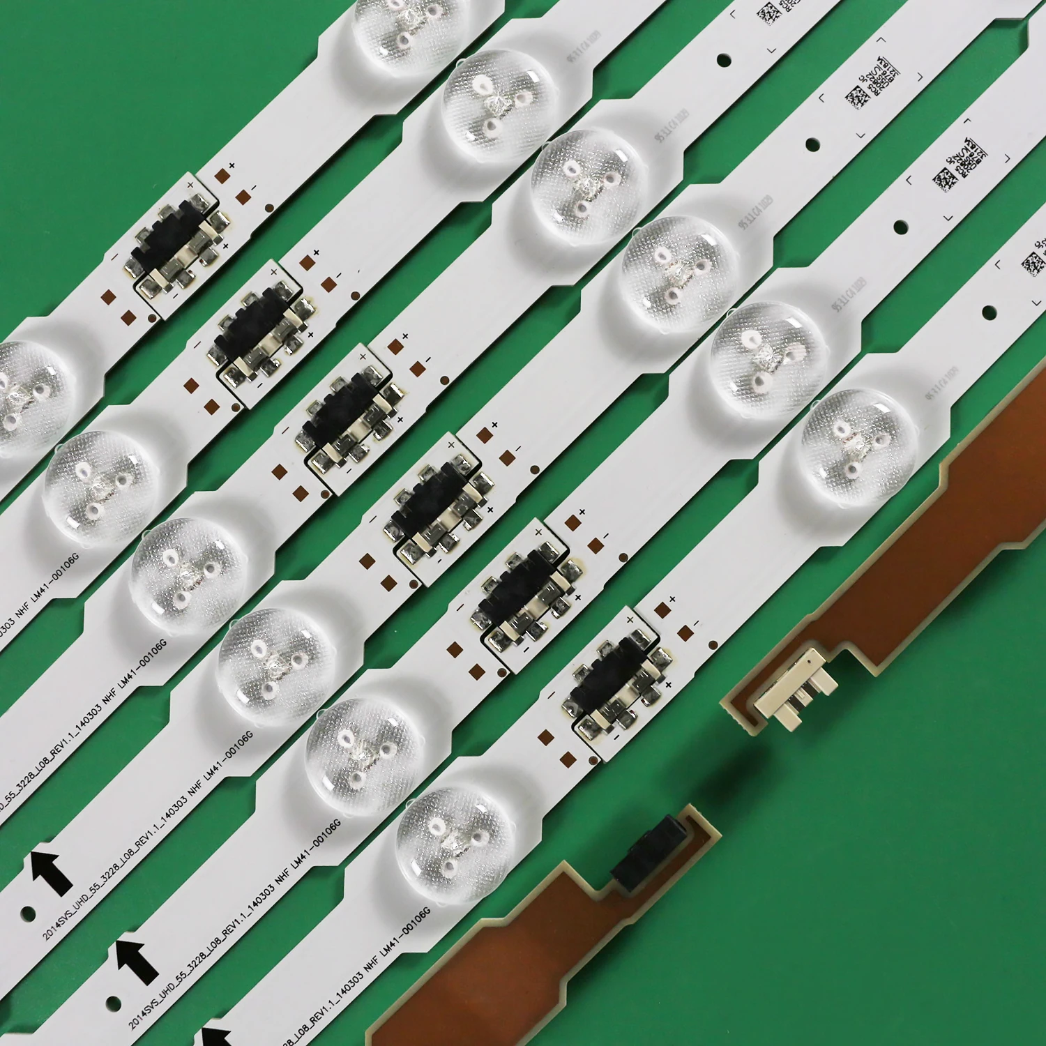 LED strip For SamSung UA55HU6006 UA55HU6008 UE55HU6900 UN55HU6950 DUGE-550DCA-R5 DUGE-550DCB-R5 BN96-34251A BN96-34252A