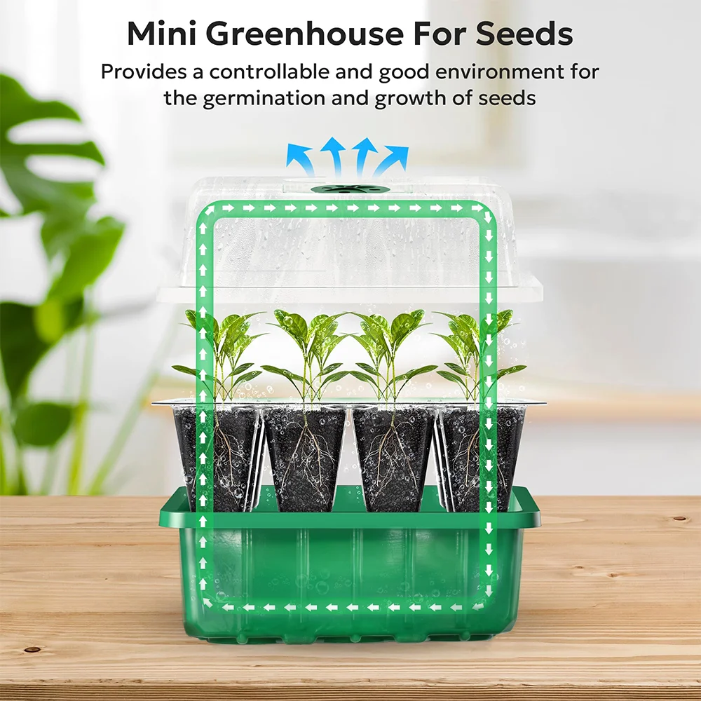 Adjustable Humidity Domes Clea - Humidity Dome Kit recension och pris