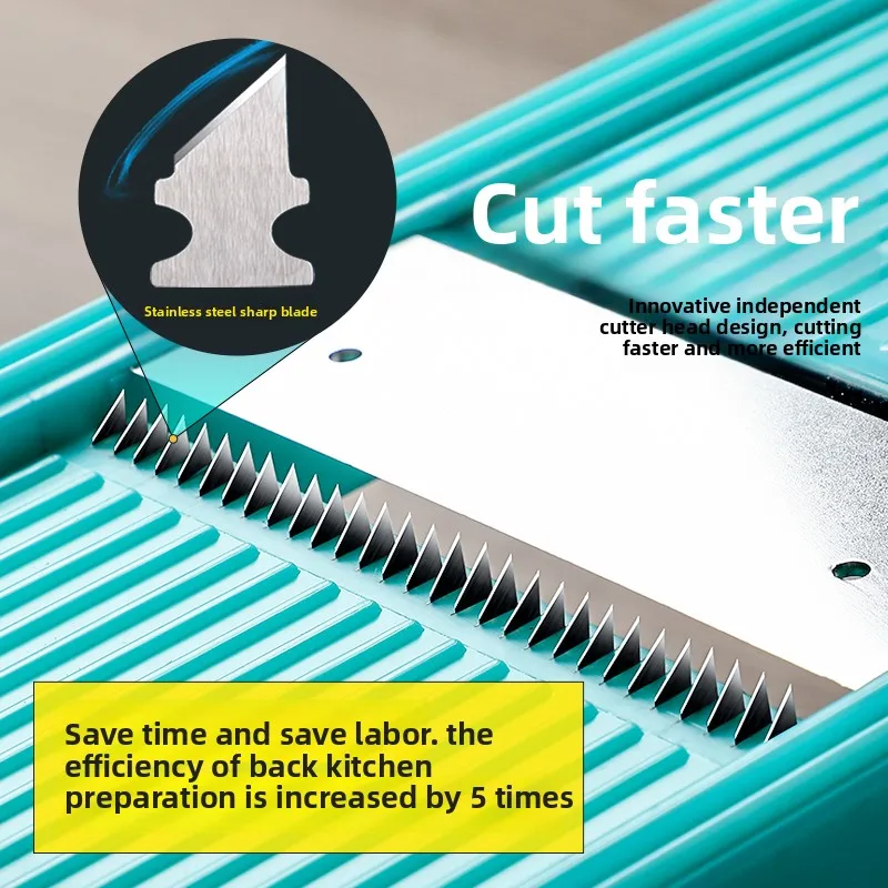 

Increase The Thickness of Commercial Shredders Restaurant Chefs and Multifunctional Kitchen Tools Wire Slicers and Planers