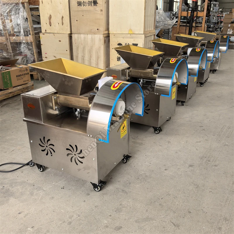 مقسم العجين مخصص التلقائي مستدير العجين آلة قطع الكرة 5-150 جرام الفولاذ المقاوم للصدأ آلة قطع العجين