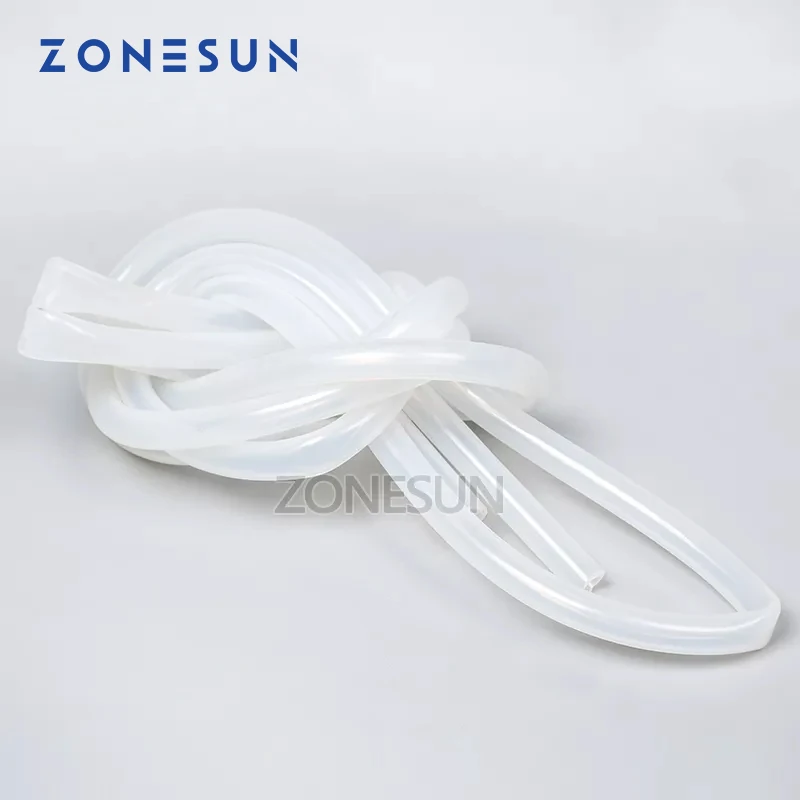 

ZONESUN Length 2m inside diameter 7mm round tube connect to filling machine plastic pipe for electric filling machine