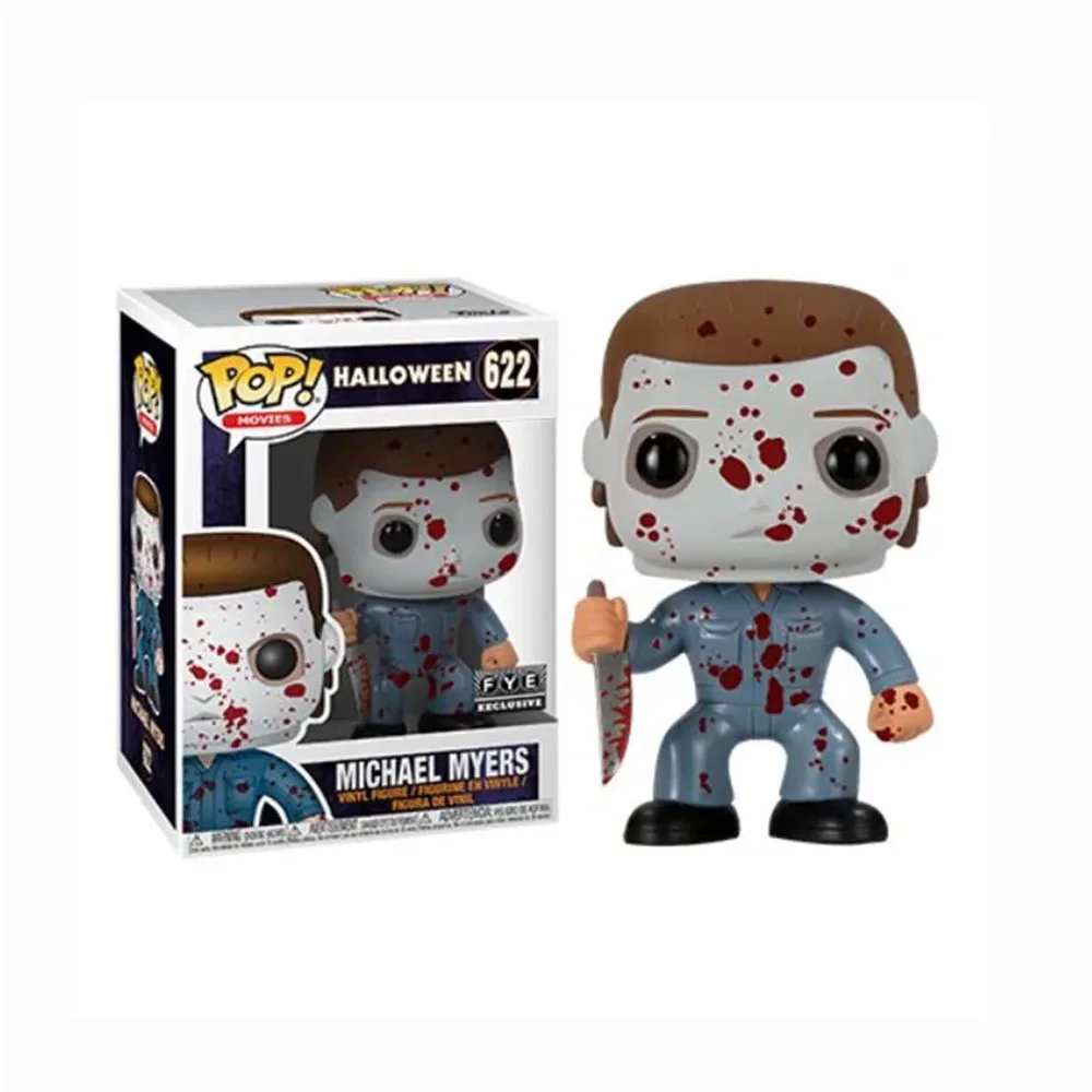 Funko Pop A Nightmare Halloween Michael Myers #831 #01 #622 Horror Movie Vinyl Action Figure Toys Dolls Gifts for Children