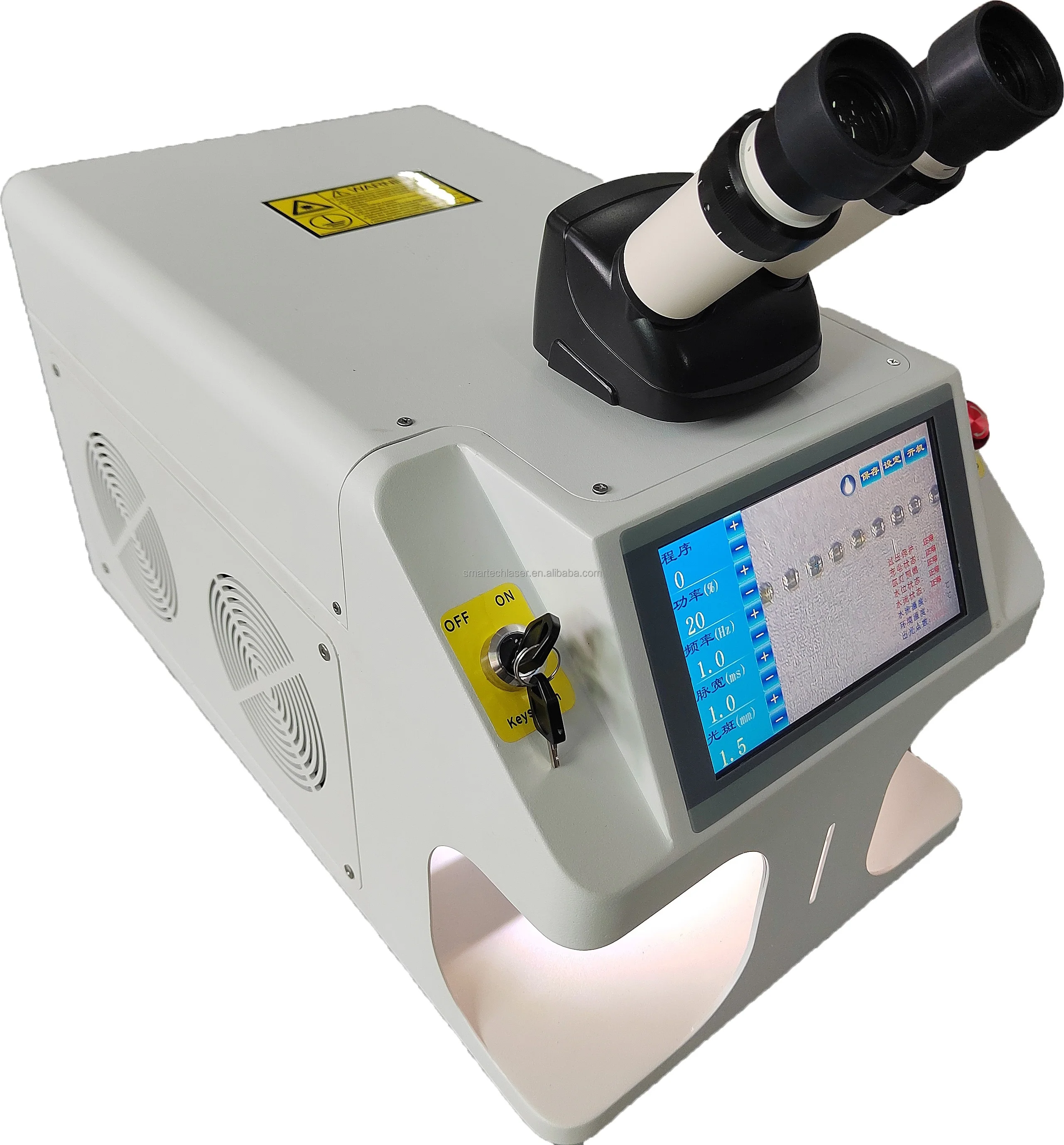 New 100W Desktop Laser Welder for Gold Silver Nickel Chrome Cobalt Chrome Jewelry-Easy to Operate