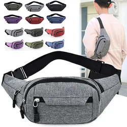 Hip Belly Banana Bum Chest Belt For Men Women Waist Bag Male Female Fanny Pack Pouch Murse Purse Kidney Row Bumbag