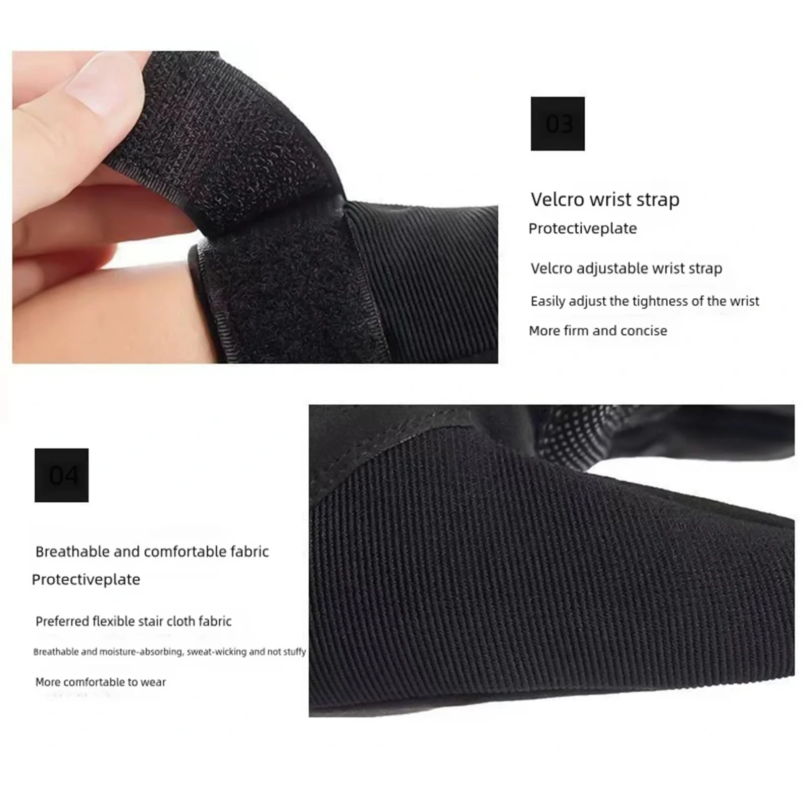 

Tactical Cycling Gloves Full Finger Outdoor Sports Motorcycle Riding Gloves For Men And Women Touchscreen Anti Slip Sports Glove