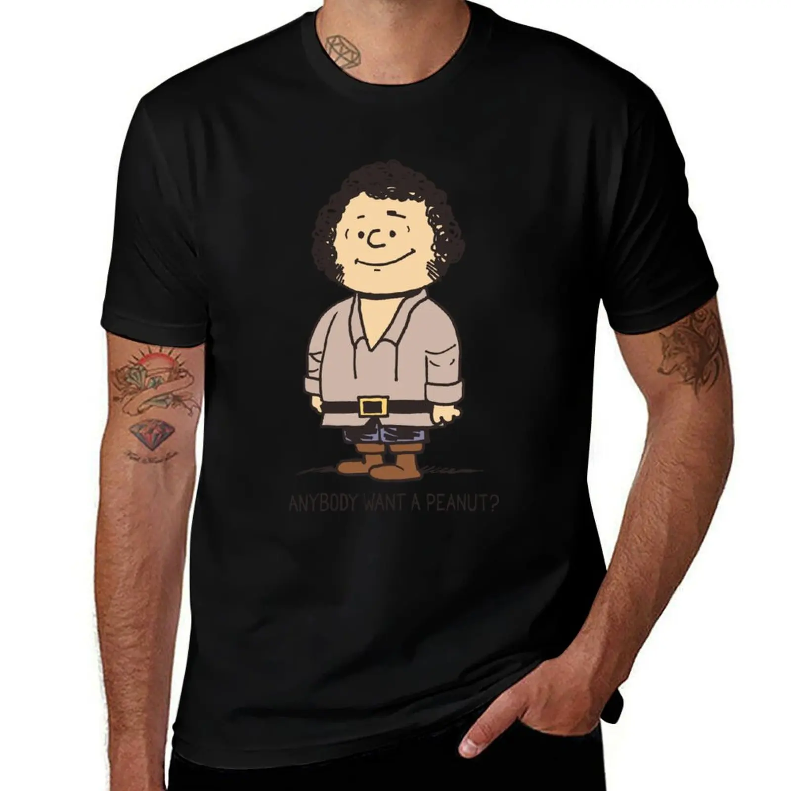 Anybody Want a Peanut Essential T-Shirt Worker Basic Short Sleeve Tee T-Shirt