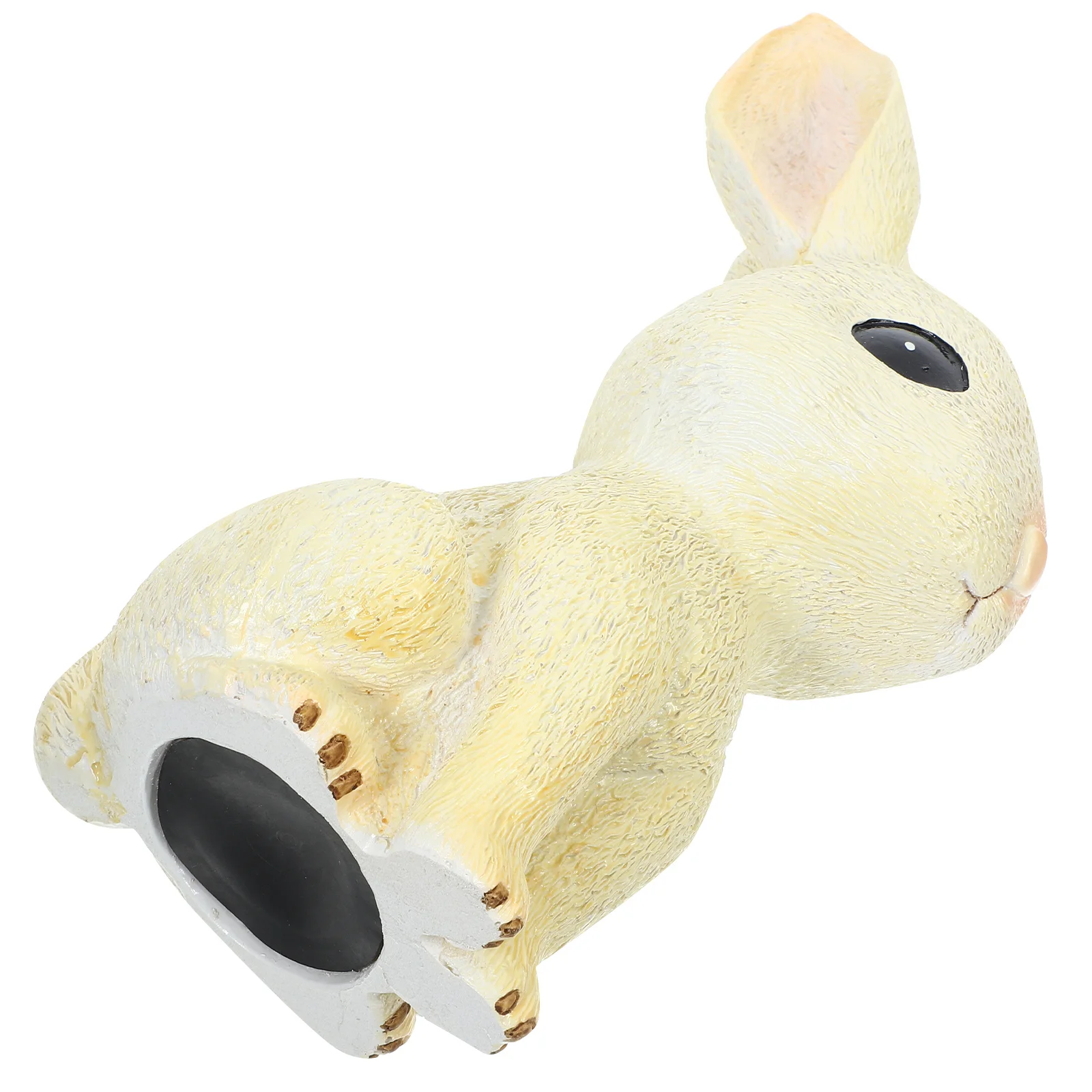

Rabbit Coin Bank White Creative Cute Cartoon Design for Saving Money Holder Bedroom Living Room Decoration