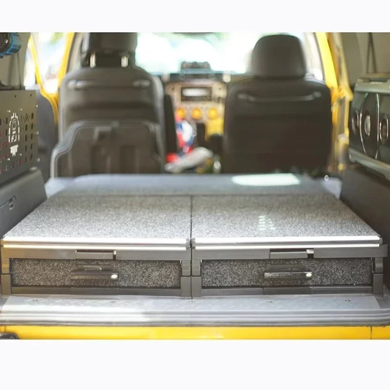 Trunk Storage Box Suitable for  FJ Cruiser Car Drawer Storage Box Interior Modification Accessories