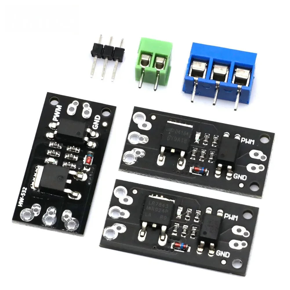 Isolated MOSFET MOS Field Effect Tube Module 3V / 5V FR120N LR7843 D4184 AOD4184 Board Replacement Relay For Arduino and MCU