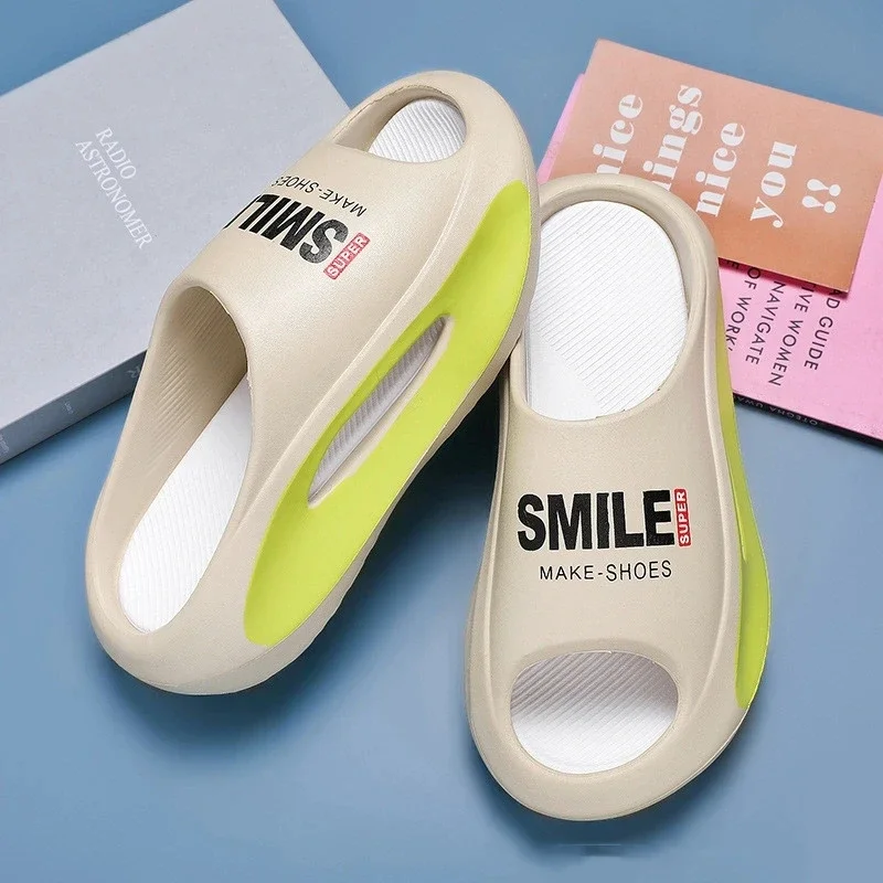 Xiaomi Sneaker Slippers For Women Men Thick Bottom Platform Slides Soft EVA Hollow Unisex Sports Sandals Casual Beach Shoes