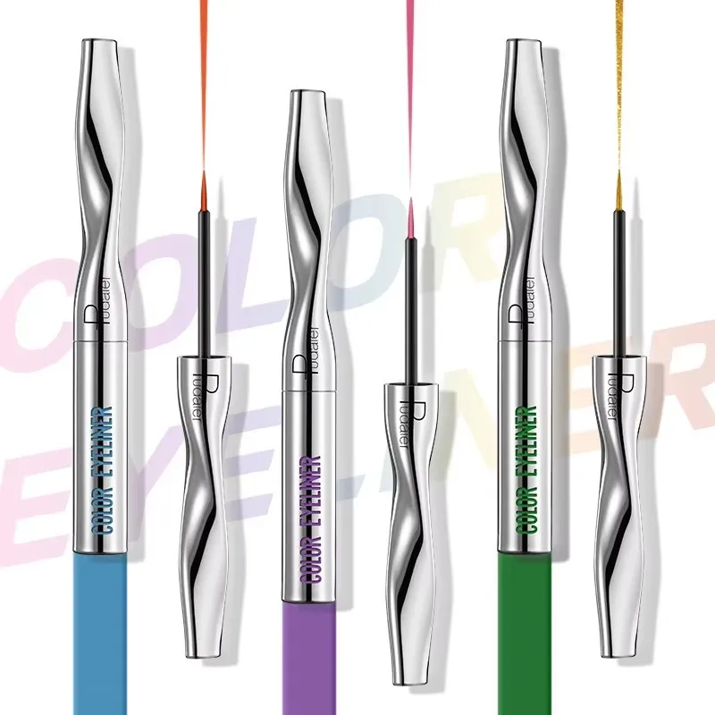 24 Colors Waterproof Liquid Eyeliner Sweatproof Long-lasting Eyeliner Pen Quick-drying Non-smudge Eyeliner Eye Makeup .