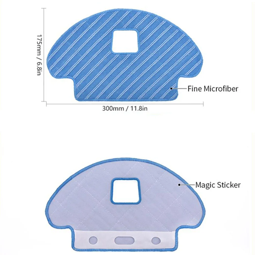 Compatible withEcovacs Deebot Ozmo 930 610 Robot Vacuum Main Roller Side Brush Mop Cloth Hepa Filter Household Replacement Parts