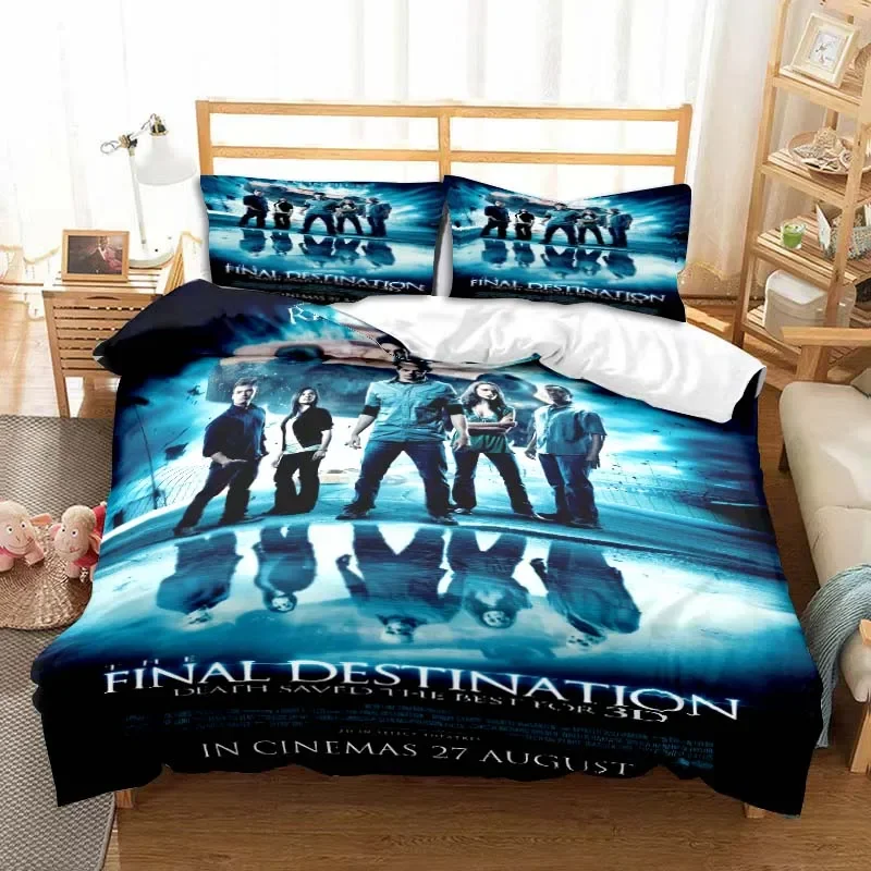 Final Destination Movie Sheets Quilt Covers Bedding Dormitory Sheets Three-piece Bedding Set Three-piece Soft Warm Bedding Set