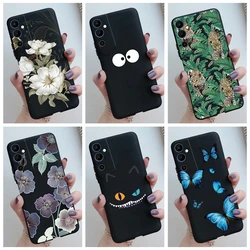For Tecno Pova Neo 2 Case LG6n Soft Silicone Black Phone Cases for Tecno Pova Neo2 PovaNeo2 Back Cover Cute Cartoon Bumper Coque
