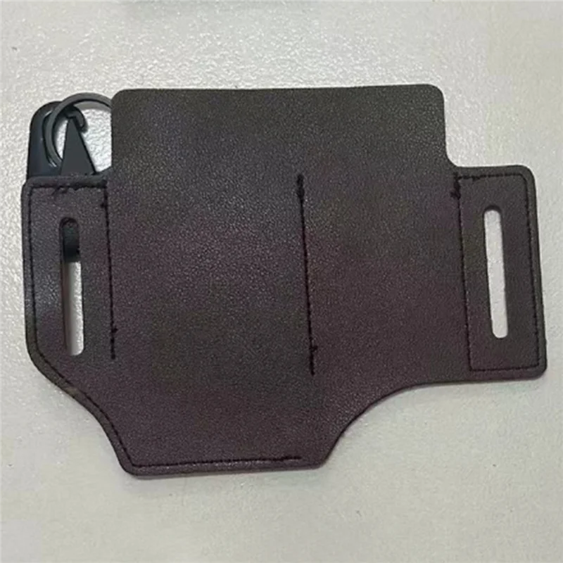 ABBP-Portable Outdoor Camping Hunting Multi Tool Belt Bag Tactical PU Pocket Holster Storage Waist