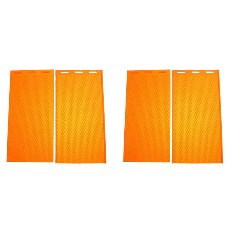 

【B07R】2X Beekeeper Silicone Beeswax Mold Foundation Bee Hive Basis Press Sheet Mould Beeswax Press Sheet Mould