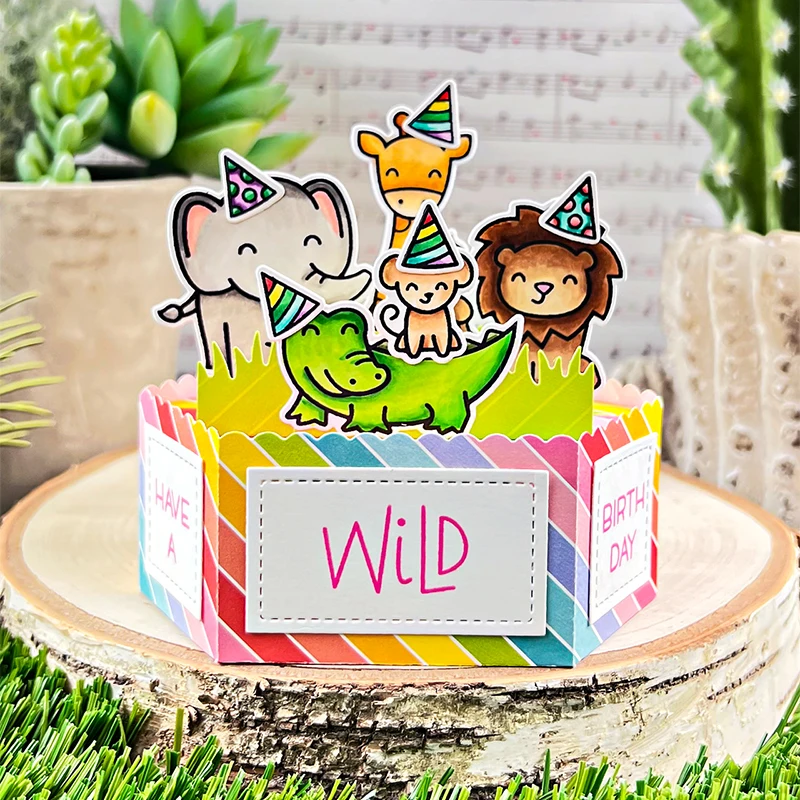 Happy Spring Giant Woorden Aardbei Klaver Gebladerte Sterft Schuur Achtergrond Basis Schimmel DIY Scrapbooking Paasdag Kaarten 2025 Nieuw