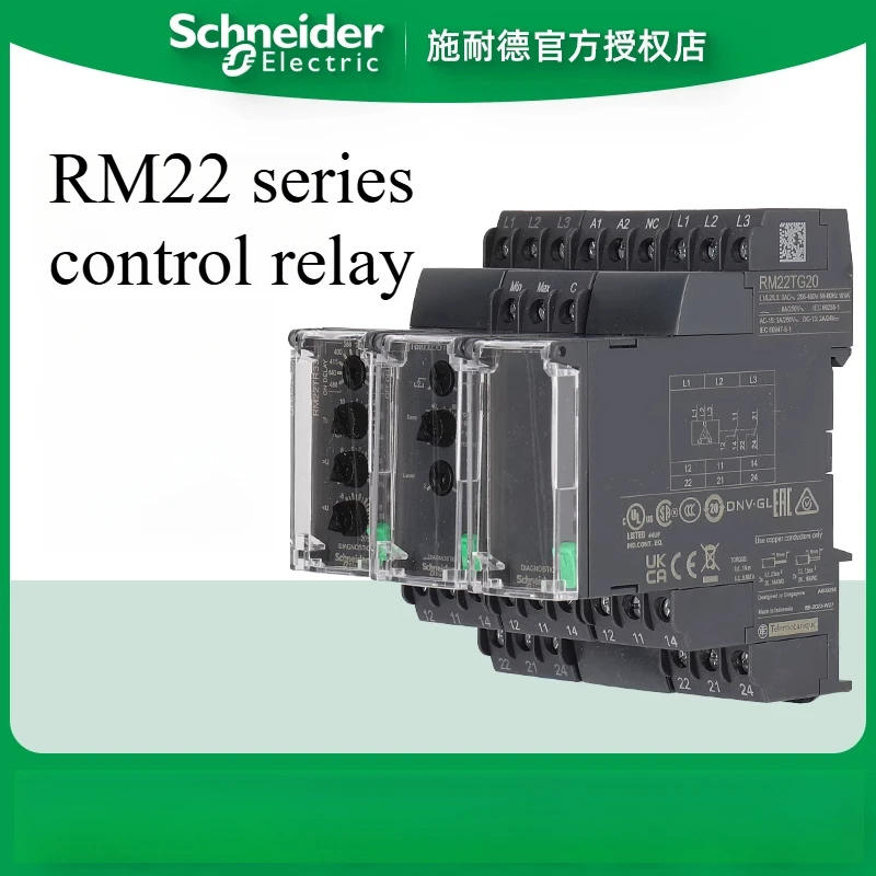 

Schneider Electric RM22TG20 RM22TR33 RM22LG11MR RM17TG00 RM17TG20 Monitoring Phase Sequence Relay