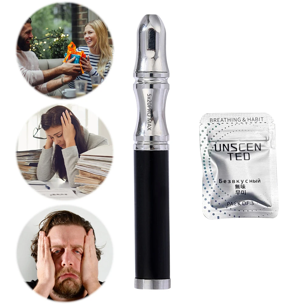 

Quit Smoking Stick Anxiety Relief Mindfulness Breathing Tool Breath Stick Stop Smoking Aids for Adults