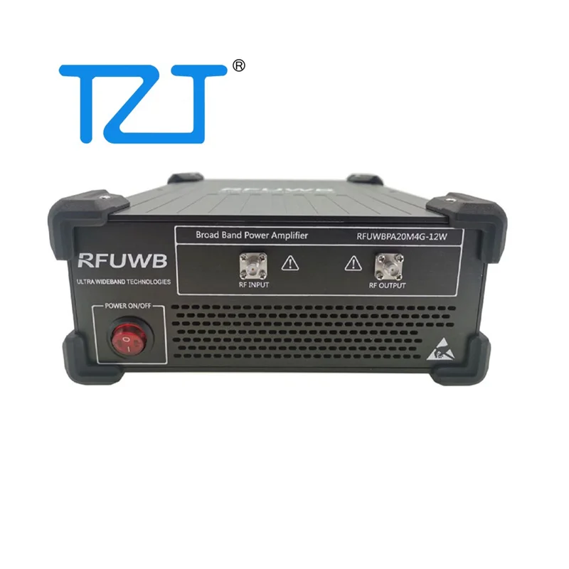 

TZT 0,02-4 ГГц, 12 Вт, широкополосный радиочастотный усилитель мощности, усилитель UWB класса AB, 50 Ом, с гнездовым разъемом SMA