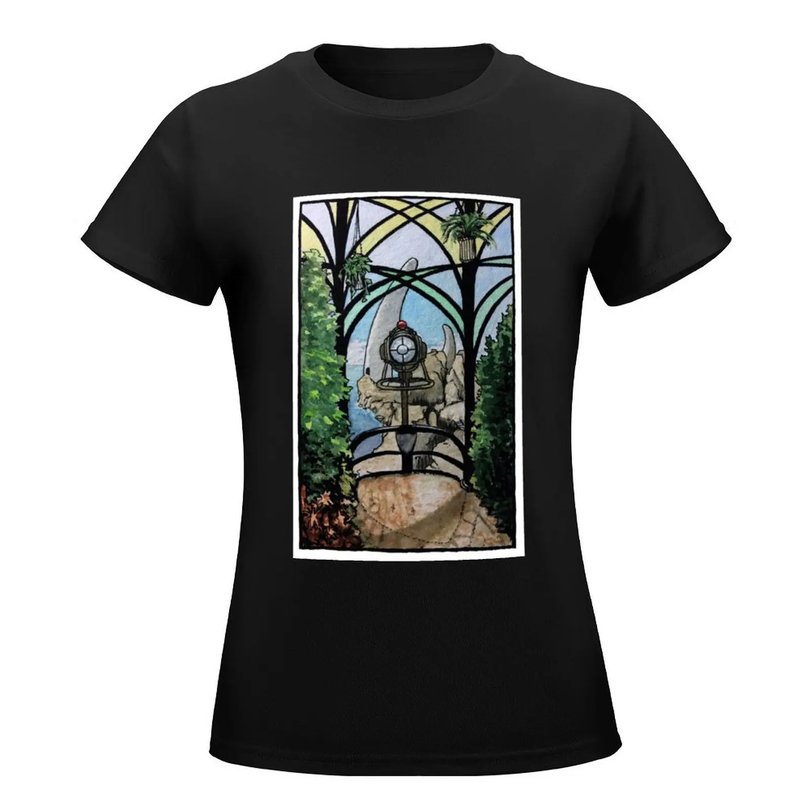 myst exile Classic . T-Shirt summer clothes summer top sublime t shirts for Women