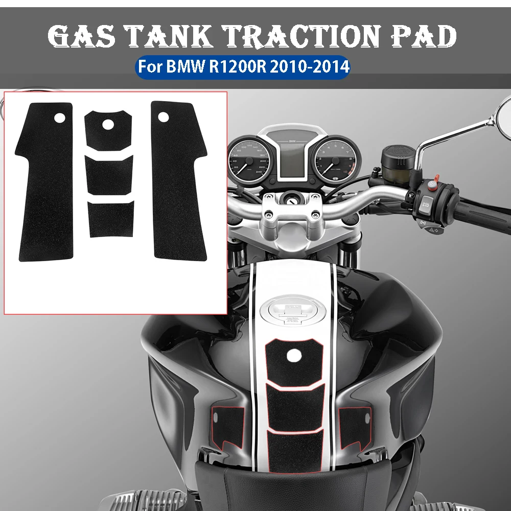 

For BMW R1200R 2010 2011 2012 2013 2014 Motorcycle Traction Sticker Protector Anti slip Fuel Tank Pads Gas Grip Knee