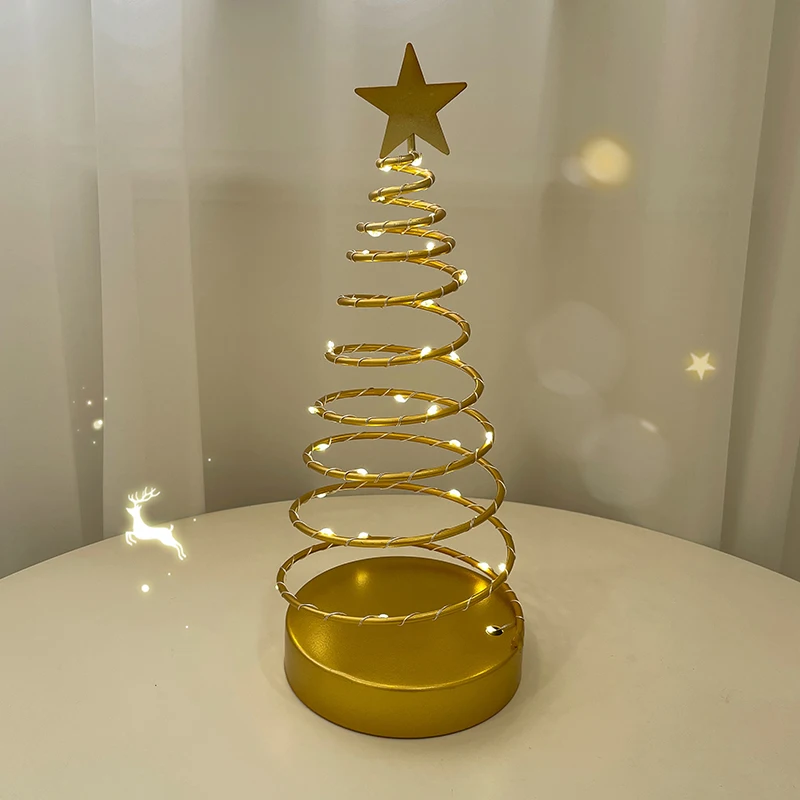 Star tree Lamp, Night Light LED Xmas Light Decoration, Desktop Mini Tree, for Gift, Party, Gift, Home Decoration