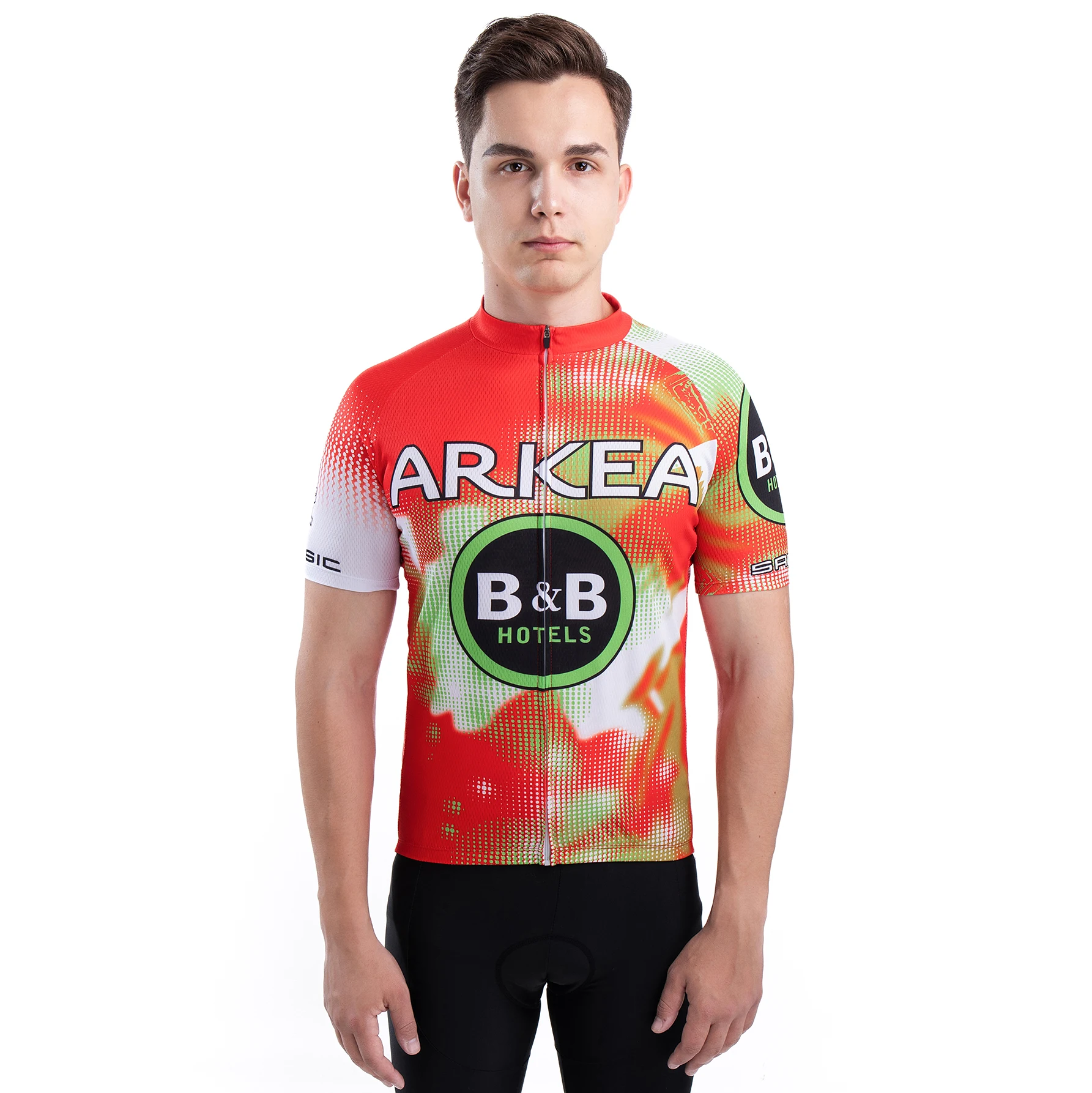 2025 ARKEA B&B HOTELS Cycling Jersey Set Summer France Red Clothing Road Shirts Suit Bicycle Bib Shorts MTB Maillot Ropa Culotte