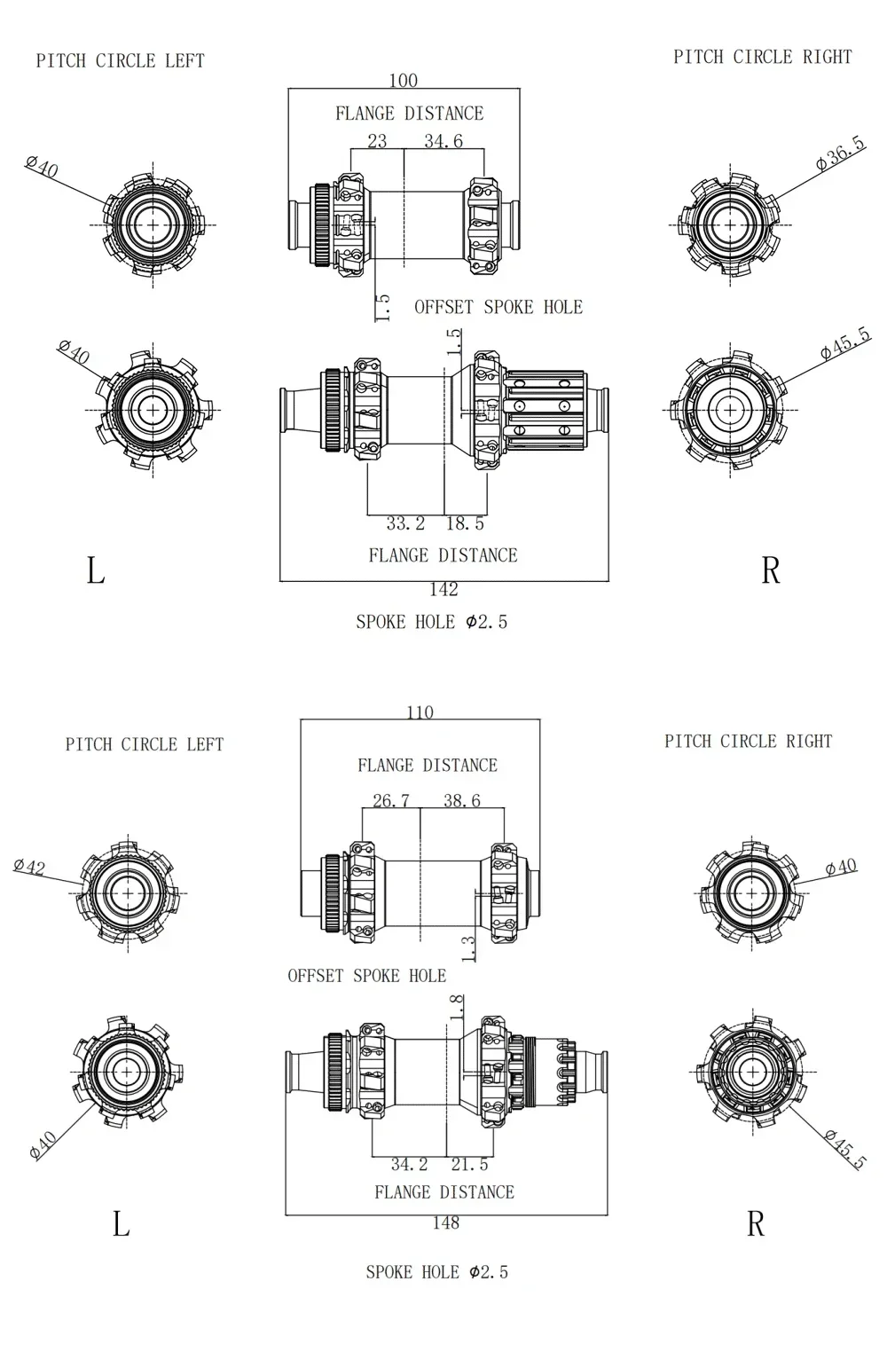 GOLDIX M180 mountain bike hub BOOST central lock 28H EXP 52T ratchet suitable for SHIMANO 11/12 speed bicycle accessories