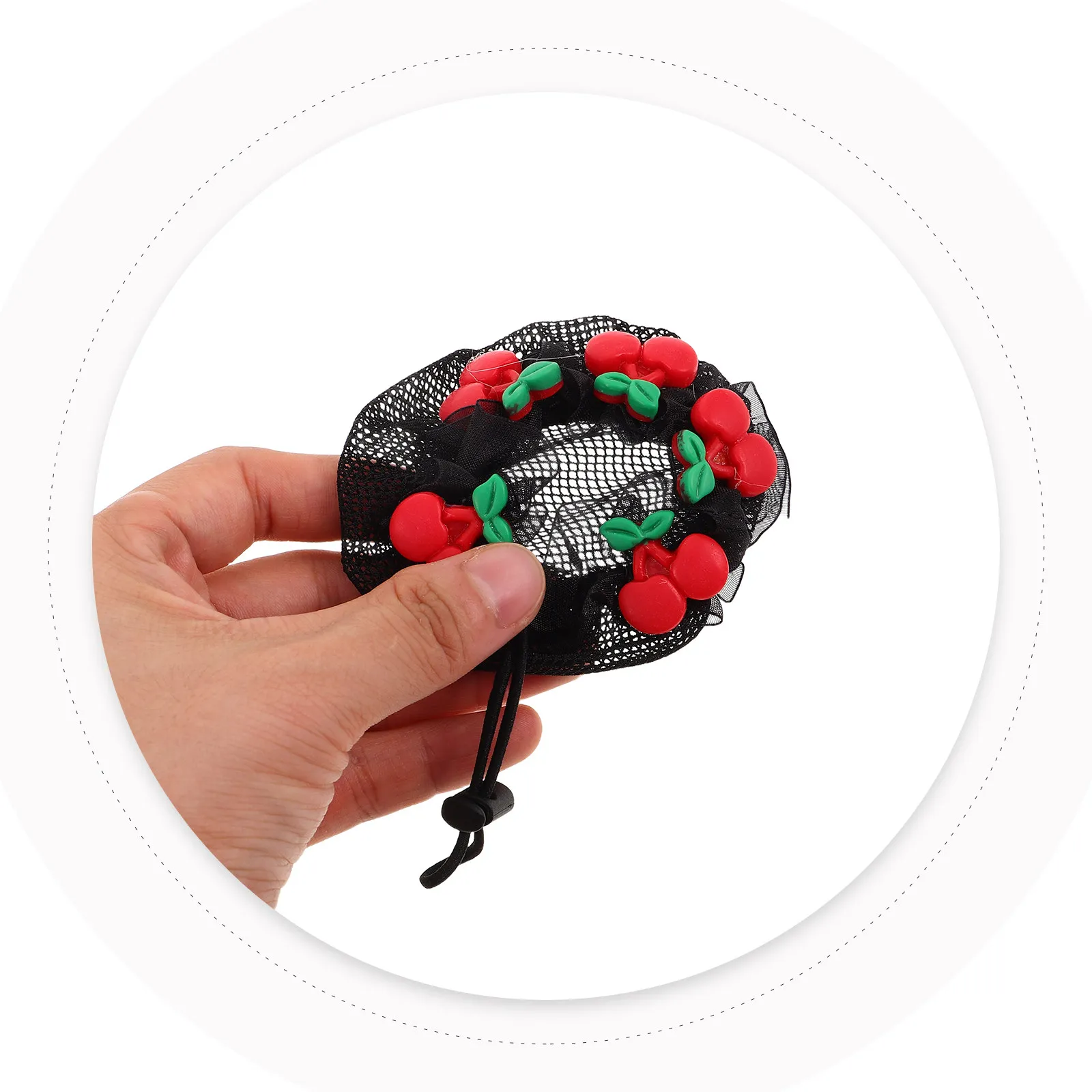 

5Pcs Dance Bun Makers Hair Donuts Lightweight Invisible Small Doughnut Shaper Hairnets for Ballet Recital Competition