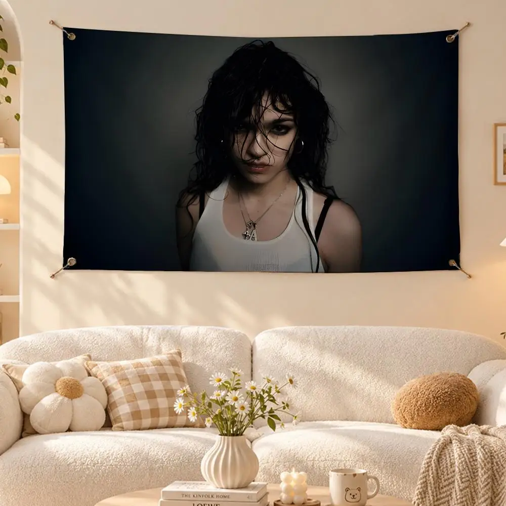 Smooth Singer Ari Abdul Flags Wall Hanging Flag Banner Living Room Bedroom Home Decor HD Fabric Aesthetic
