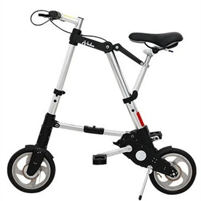 AliExpress NONE A‑Shape Folding Bike Adult Men Women Lightweight Bicycle Mini Fitness Commute Pedal Vehicle Thickened Aluminum Alloy Cycling