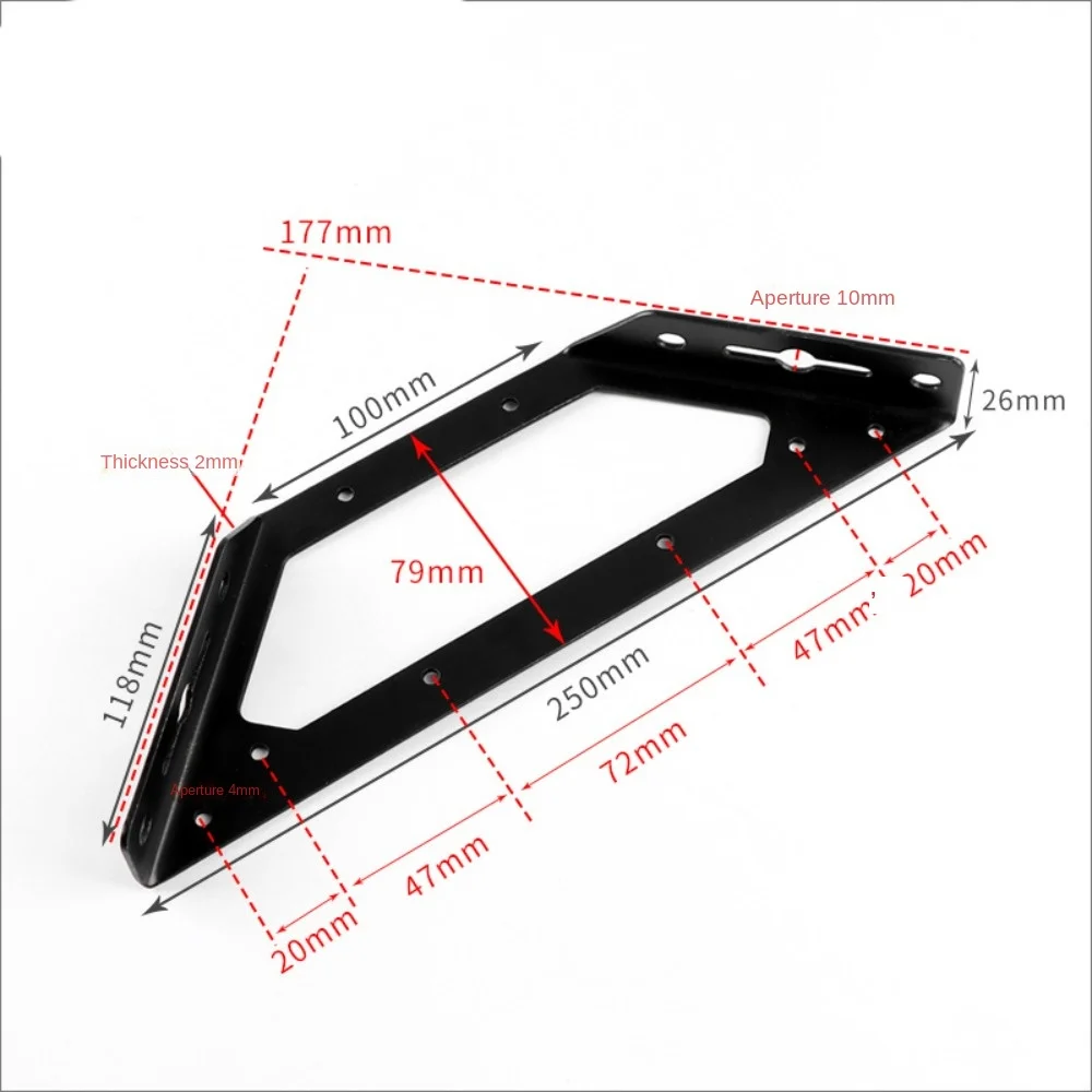 Creative Metal Corner Brackets Thickened Protector Fasten Connector Furniture Hardware Cabinets Support Frame