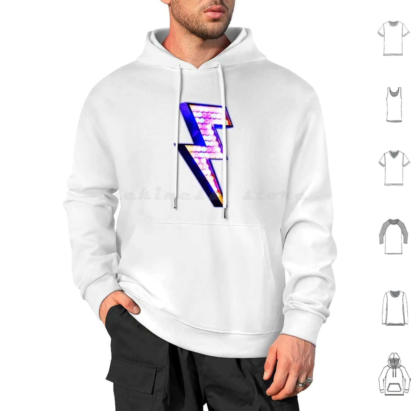 The Killers Lightning Bolt Classic Hoodies Long Sleeve The Killers Killers Brandon Flowers Lightning Bolt Bolt Band Hot