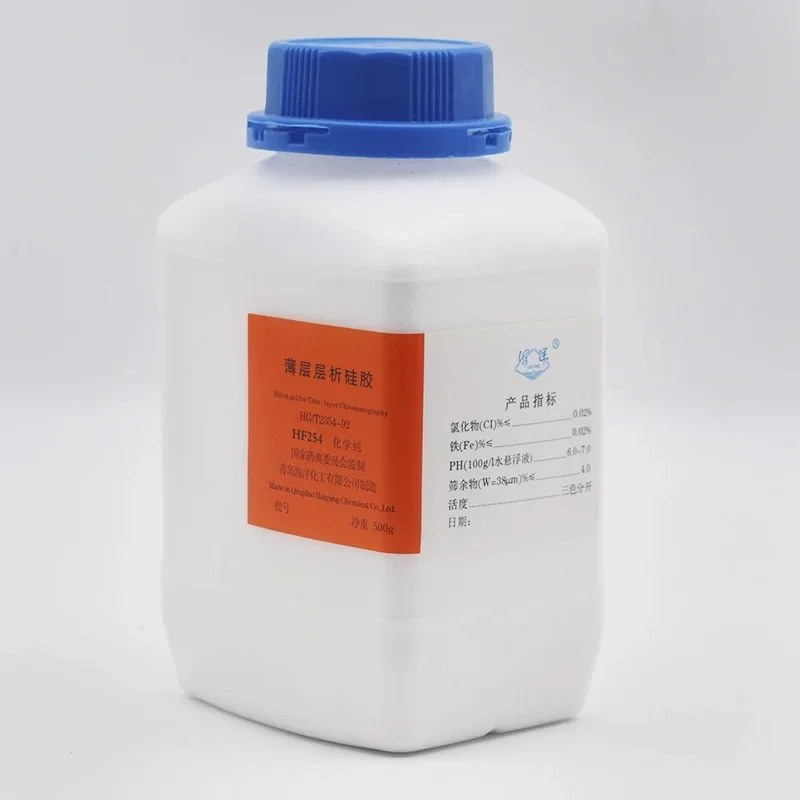 500 جرام/زجاجة مسحوق كروماتوغرافي بطبقة رقيقة، جل سيليكون لكروماتوجرافي العمود #5