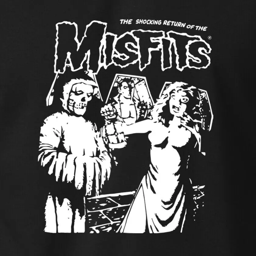 The Shocking Return Of The MISFITS T-Shirt Horror Punk Rock Band on S-6XL Tee