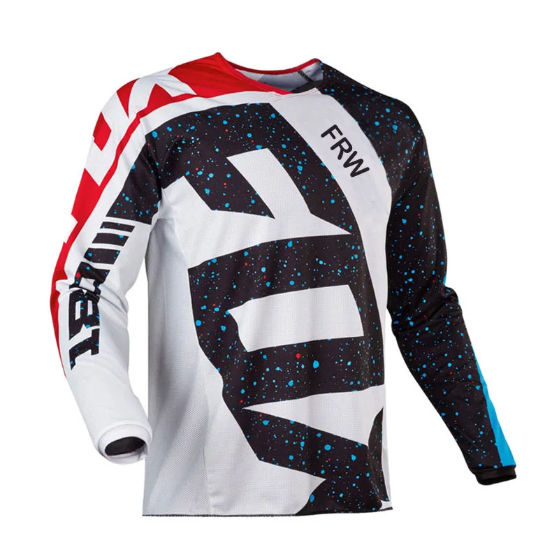 FRW FOX-Camiseta de ciclismo para hombre, Maillot de Motocross de secado rápido, Enduro, todoterreno