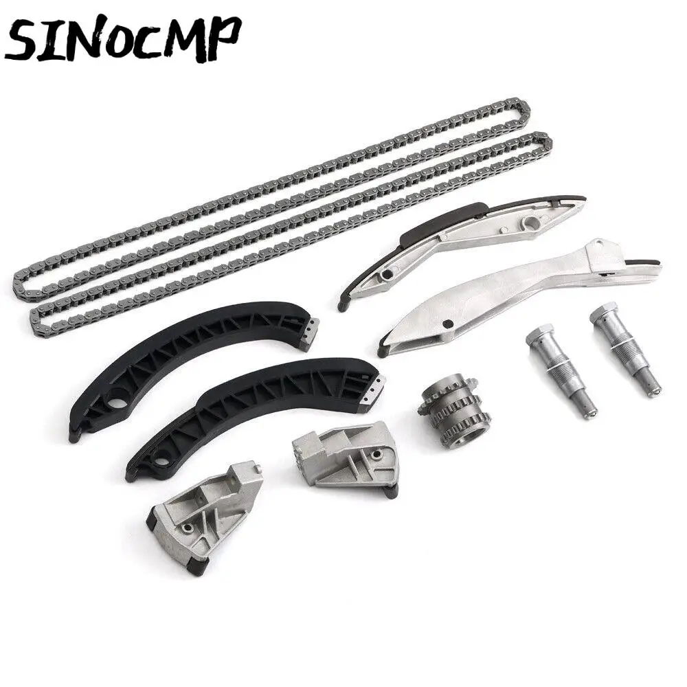 

1 Set Timing Chain Kit For BMW 550i 735i 740i 745i 750i X5 N62B 4.8 Crankshaft Gear Timing Components N62B40A Engines Parts