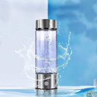 420ml Hydrogen-Rich Water Cup Electric Hydrogen Rich Water Generator Bottle Titanium Quality Filter Portable Antioxidant Lonizer