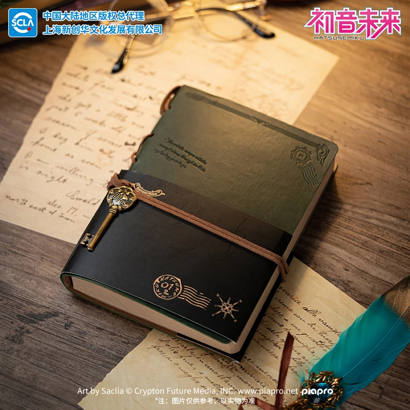 

Hatsune Miku Artistic Vision PU Leather Notebook Journal Diary Anime Official Licensed Collectible Gift
