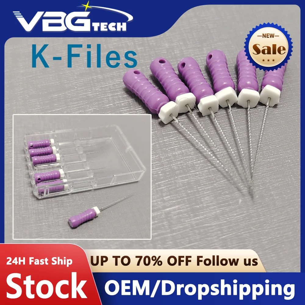 

06-80# Dental Tools Root Cannal Endo K File 21mm 25mm 31mm Stainless Steel Endodontic Instruments Dentist Dentistry Odontologia