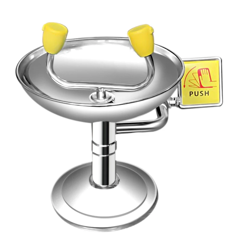 

2025 New Fashion 304 Stainless Steel Eyewash Station Price Emergency Drench Shower