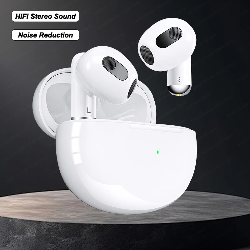 

Pro S TWS Bluetooth Headphones HiFi Stereo Sound Wireless Earbuds In-Ear Earphones Noise Reduction Sport Headest With Mic