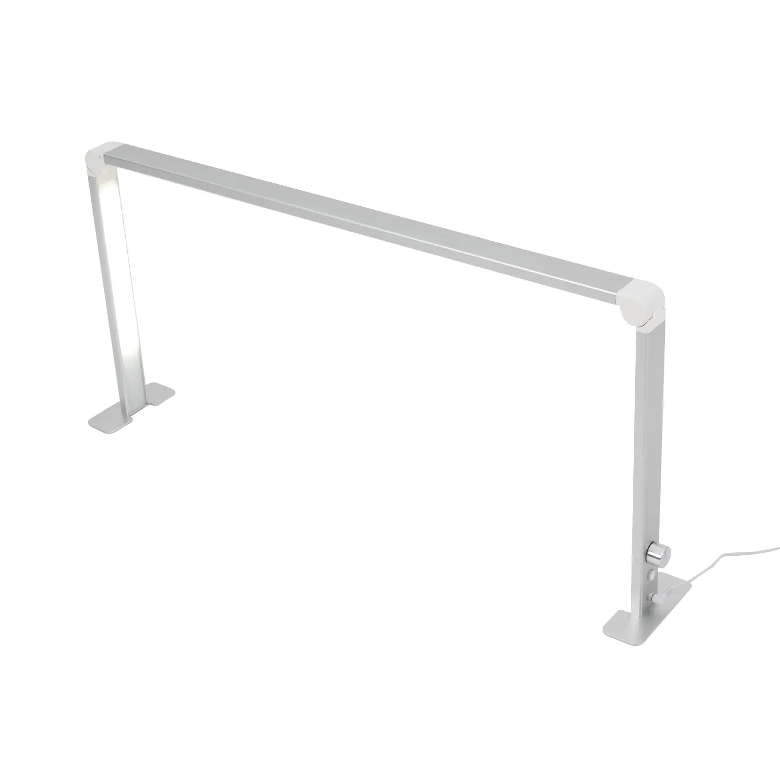 

Лампа Nail Tech, прямоугольная настольная лампа для ногтей в форме полумесяца для стола для ногтей, 3-цветная температура 4000K-6500K Лампа для наращивания ресниц для дизайна ногтей