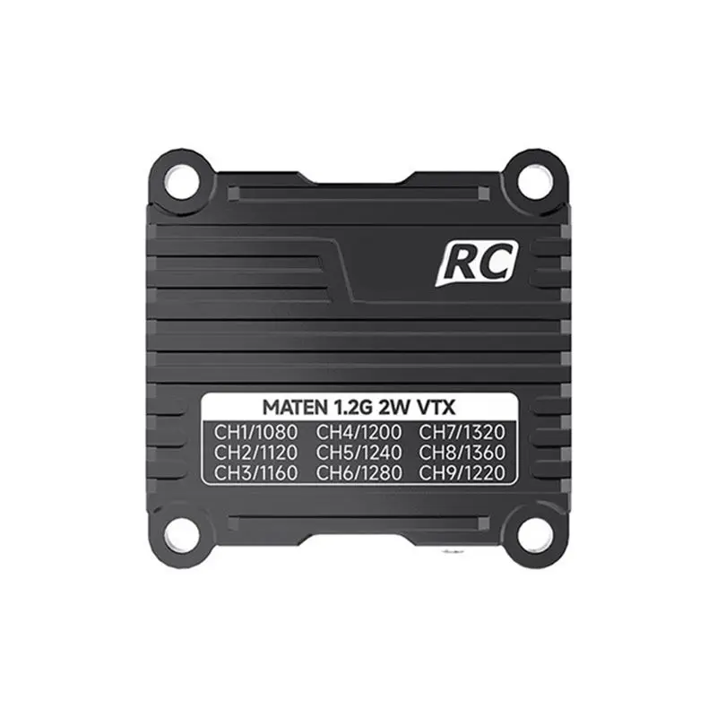 N34R-1.2G 2W VTX 9-CH Video Transmitter 5Mw/400Mw/800Mw/2000Mw/Pit Mode Switchable For Long Range FPV Drone