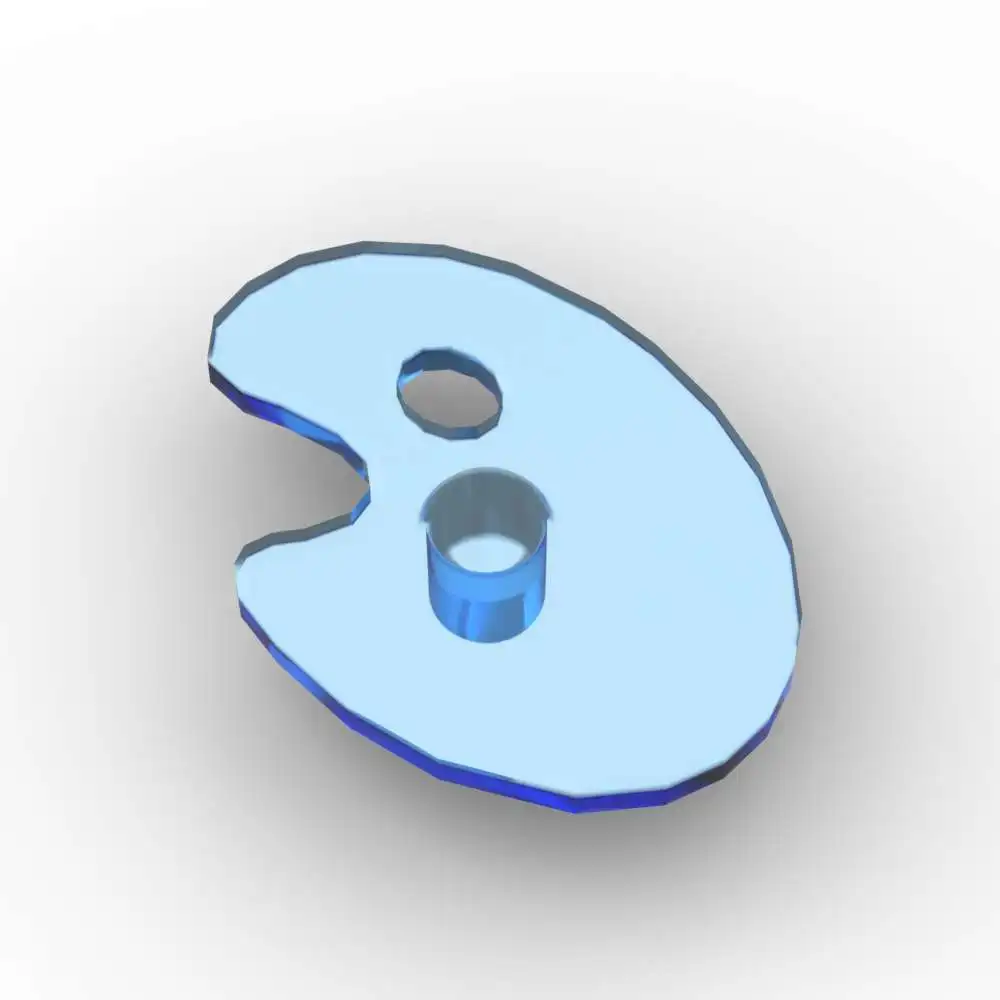 

MOC 10 шт. часть кирпича 93551 посуда краска строительные блоки палитра лист лотоса тарелка растения частицы головоломка игрушка подарки на день рождения для детей