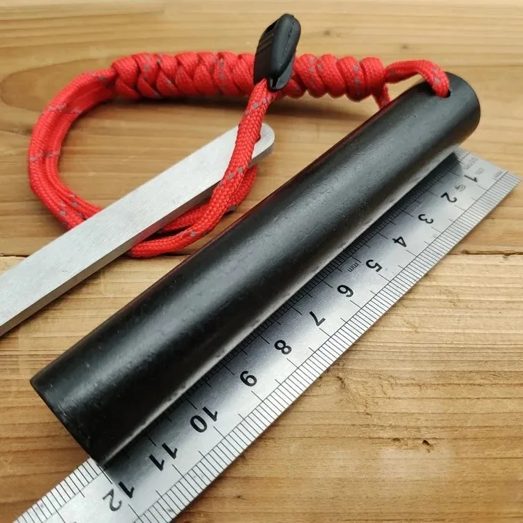 Extra Large Windproof Magnesium Fire Starter, Rainproof Flint Rod, Essential EDC Survival Gear for Camping & Outdoor Activities - view 4