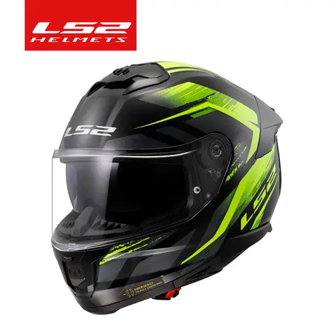 Oryginalny kask motocyklowy LS2 STREAM 2 FF808 ls2 burza kaski pełnotwarzowe kaciga casco moto casete z systemem bez mgły