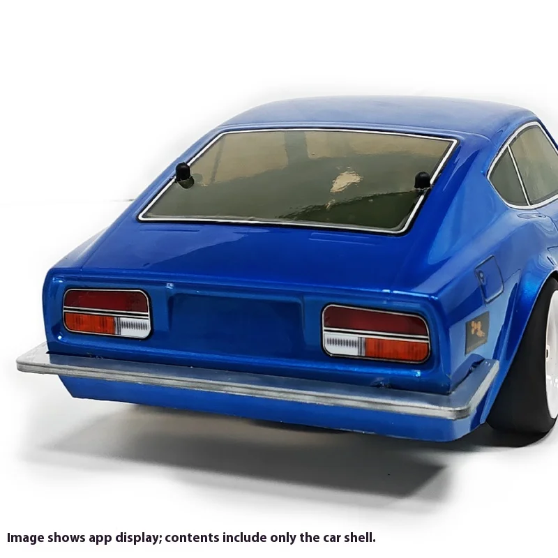 Kkpit 1:10 Drift Flat Run Rally Devil Z 194 Wide 260 Wheelbase Pc Transparent Car Shell Retro Bayshore Cs012